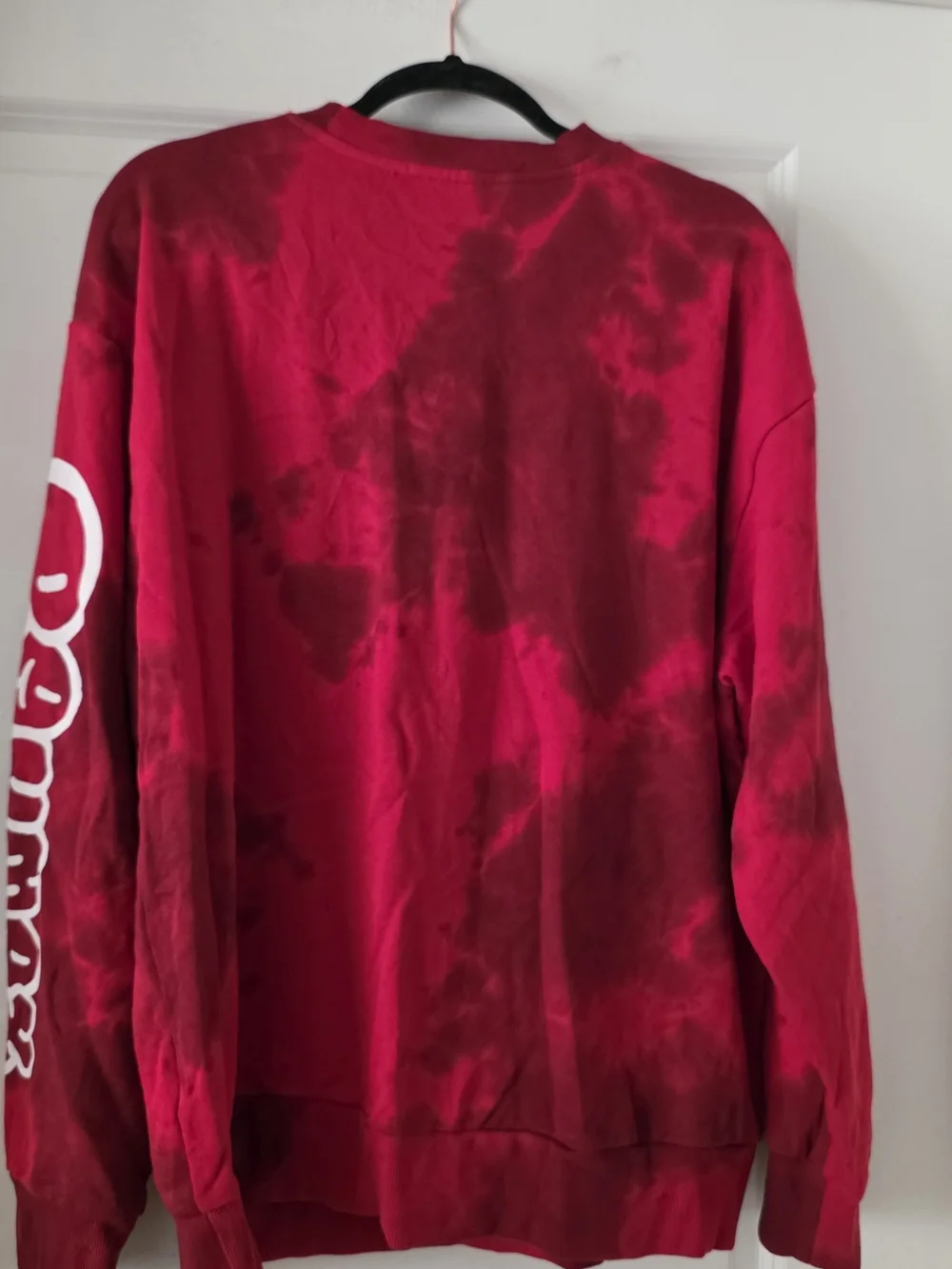 Disney Baymax Red Tie-Dye Sweatshirt